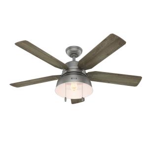 Mill Valley-Ceiling Fan with Light Kit-52 Inches Wide by 17.33 Inches High