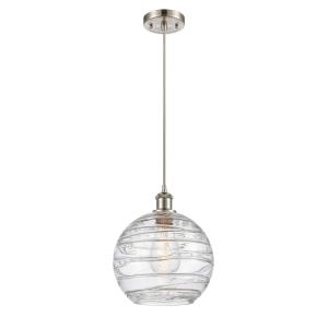 Large Deco Swirl-3.5W 1 LED Mini Pendant in Industrial Style-10 Inches Wide by 13 Inches High