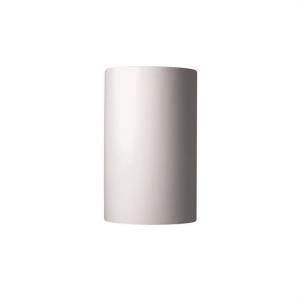 Ambiance - Large ADA Cylinder Open Top and Bottom Wall Sconce