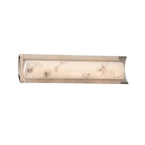 LumenAria Lineate - 21.5 Inch 19W LED Linear Wall/Bath Vanity with Faux Alabaster Shade