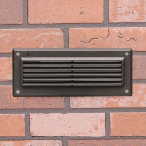 1.72W 2 LED Brick Light - with Utilitarian inspirations - 4 inches tall by 9.5 inches wide