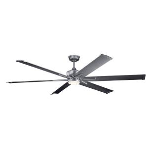 Szeplo Patio - Ceiling Fan with Light Kit - 16.25 inches tall by 80 inches wide