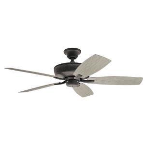 Monarch II Patio - Ceiling Fan - with Transitional inspirations - 14.5 inches tall by 52 inches wide