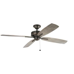 Eads - Ceiling Fan - with Utilitarian inspirations - 14 inches tall by 65 inches wide