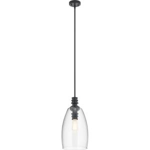 Lakum - 1 light Pendant - with Transitional inspirations - 19.75 inches tall by 10 inches wide