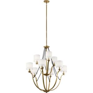 Thisbe - 9 light 2-Tier Chandelier - 38 inches tall by 33 inches wide