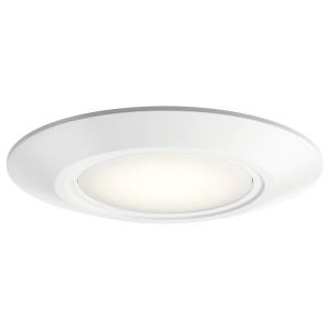 Horizon - 12.5W 1 LED Downlight - with Transitional inspirations - 1.25 inches tall by 6.5 inches wide