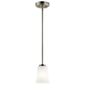 Tao - Mini-pendant 1 Light - with Contemporary inspirations - 7.25 inches tall by 4.75 inches wide