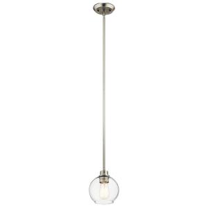 Harmony - Mini-pendant 1 Light - with Transitional inspirations - 7.75 inches tall by 6.5 inches wide