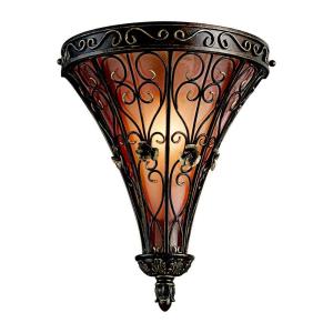 Marchesa - 1 Light Wall Sconce - with Traditional inspirations - 14.75 inches tall by 12.5 inches wide
