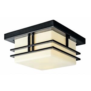 Tremillo - 2 light Outdoor Flush Mount - 6.5 inches tall by 11.5 inches wide