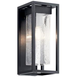 Mercer - 1 Light Medium Outdoor Wall Mount - with Transitional inspirations - 16 inches tall by 7 inches wide
