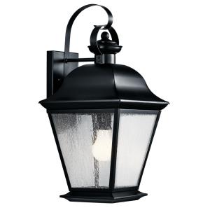 Mount Vernon - 1 light Large Outdoor Wall Lantern - with Traditional inspirations - 19.5 inches tall by 9.5 inches wide