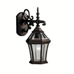 Townhouse - 1 light Outdoor Wall Bracket - 15.25 inches tall by 7.25 inches wide