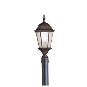 Madison - 1 light Outdoor Post Mount - with Traditional inspirations - 21.75 inches tall by 9.5 inches wide