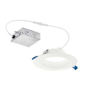 Direct to Ceiling - 312W 24 LED Round Recessed Downlight - with Utilitarian inspirations - 2 inches tall by 8 inches wide