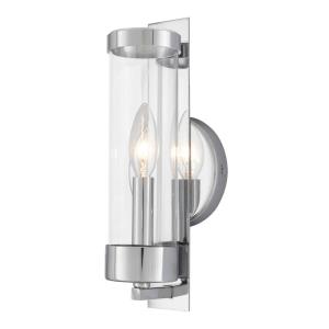 Castleton - 1 Light ADA Wall Sconce in Castleton Style - 4.75 Inches wide by 12 Inches high