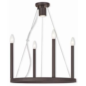 Alpine - Five Light Chandelier in Alpine Style - 20 Inches wide by 25 Inches high