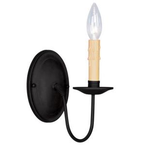 Heritage - 1 Light Wall Sconce in Heritage Style - 4.25 Inches wide by 11.25 Inches high