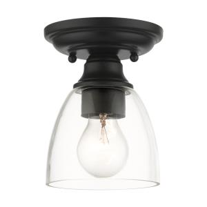Montgomery - 1 Light Flush Mount in Montgomery Style - 5 Inches wide by 7 Inches high