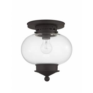 Harbor - 1 Light Flush Mount in Harbor Style - 9.5 Inches wide by 9.75 Inches high