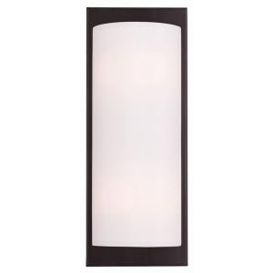 Meridian - 2 Light Wall Sconce in Meridian Style - 6 Inches wide by 15 Inches high