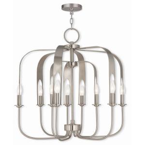 Addison - 9 Light Chandelier in Addison Style - 28 Inches wide by 25.25 Inches high