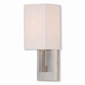 Meridian - 1 Light ADA Wall Sconce in Meridian Style - 5 Inches wide by 13 Inches high
