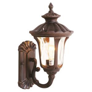 Oxford - 1 Light Outdoor Wall Lantern in Oxford Style - 7.25 Inches wide by 15.5 Inches high