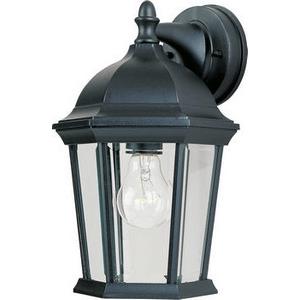 Builder Cast-One Light Outdoor Wall Mount in Early American style-8 Inches wide by 12 inches high