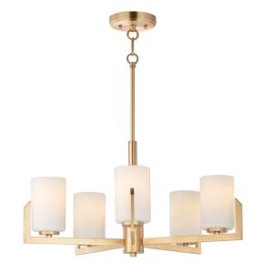 Dart-Five Light Chandelier-26 Inches wide by 13.5 inches high