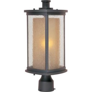 Bungalow-One Light Outdoor Post Mount in Modern style-8 Inches wide by 18 inches high