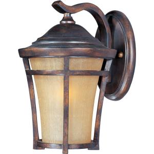 Balboa VX-One Light Outdoor Wall Mount in Transitional style-10 Inches wide by 14 inches high