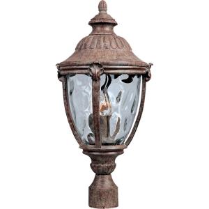 Morrow Bay VX-Three Light Outdoor Pole/Post Mount in European style-10.5 Inches wide by 24 inches high