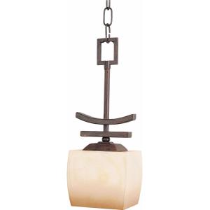 Asiana-1 Light Mini Pendant in Far East style-5.5 Inches wide by 14.75 inches high