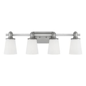 Cimmaron-4 Light Bath Vanity-28.5 Inches Wide by 8 Inches High