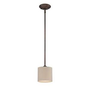 Jackson-1 Light Mini-Pendant-6 Inches Wide by 46.5 Inches High