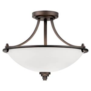 Bristo-3 Light Pendant-17.5 Inches Wide by 13.5 Inches High