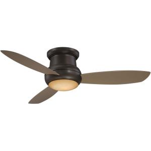 Concept Ii - Ceiling Fan with Light Kit in Traditional Style - 12 inches tall by 52 inches wide