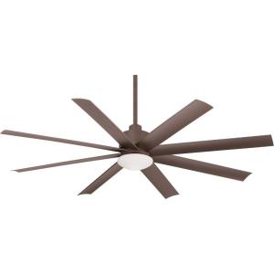 Slipstream - Ceiling Fan with Light Kit in Contemporary Style - 14.75 inches tall by 65 inches wide