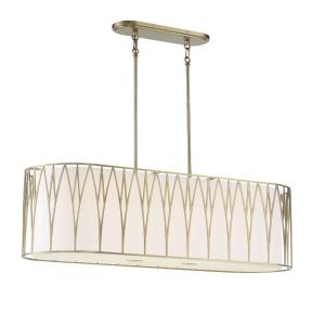 Regal Terrace - 6 Light LED Linear Island Light - 24 inches tall by 41.88 inches wide