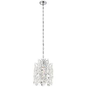 Isabella&#39;s Crown - 1 Light Mini Pendant in Traditional Style - 12.75 inches tall by 9.75 inches wide