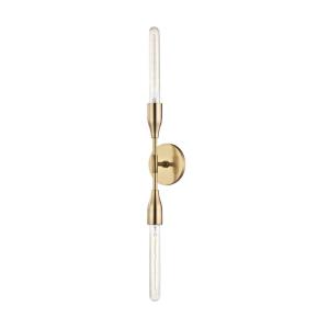 Tara-Two Light Wall Sconce in Style-4.75 Inches Wide by 29.75 Inches High