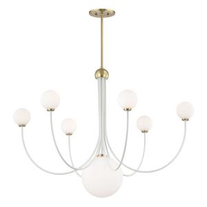 Coco-28W 7 LED Chandelier in Style-40 Inches Wide by 32.5 Inches High