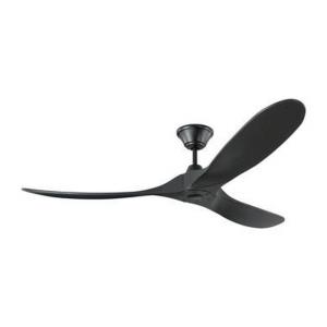 Maverick - 3 Blade Ceiling Fan with Handheld Control in Contemporary Style - 60 Inches Wide by 11.7 Inches High