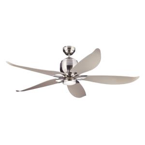 5 Blade Ceiling Fan with Handheld Control Remote and Includes Light Kit - 56 Inches Wide by 16.19 Inches High