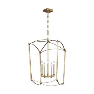Sean Lavin-Chandelier 5 Light Steel in Period Inspired Style-19.25 Inches Wide by 31.25 Inches Tall