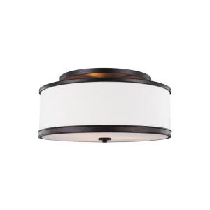 Marteau - Three Light Semi-Flush Mount in Transitional Style - 20 Inches Wide by 9.63 Inches High