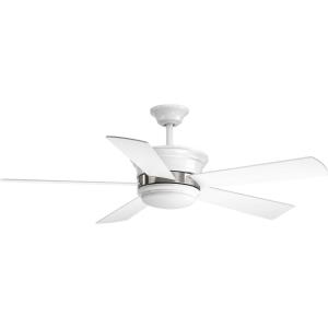 Harranvale - Wide - Ceiling Fan - 1 Light - Handheld Remote in Bohemian and Luxury and Transitional style - 54 Inches wide by 15.5 Inches high