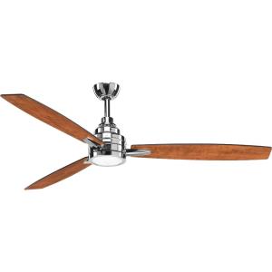Gaze - Wide - Ceiling Fan - 1 Light - Handheld Remote in Urban Industrial and Farmhouse style - 60 Inches wide by 13.13 Inches high